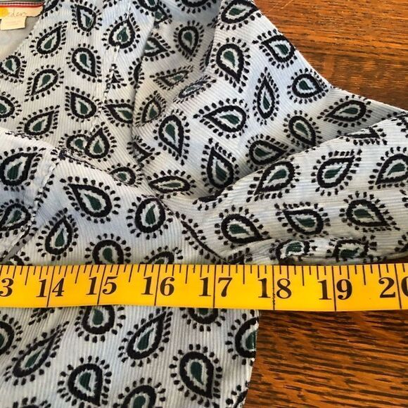 Boden Caroline Blue Corduroy Sheath Dress - Picture 12 of 16